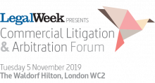 Anna Grishchenkova spoke at the “Commercial Litigation & Arbitration Forum – 2019” in London