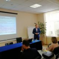 Andrey Zuykov held a master class at the Chamber of Tax Advisors