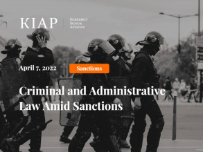 Criminal and Administrative Law Amid Sanctions