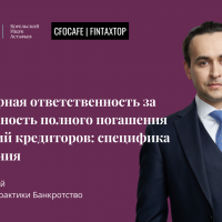 29 октября Илья Дедковский выступил на онлайн-конференции FinTaxTop о субсидиарной ответственности 